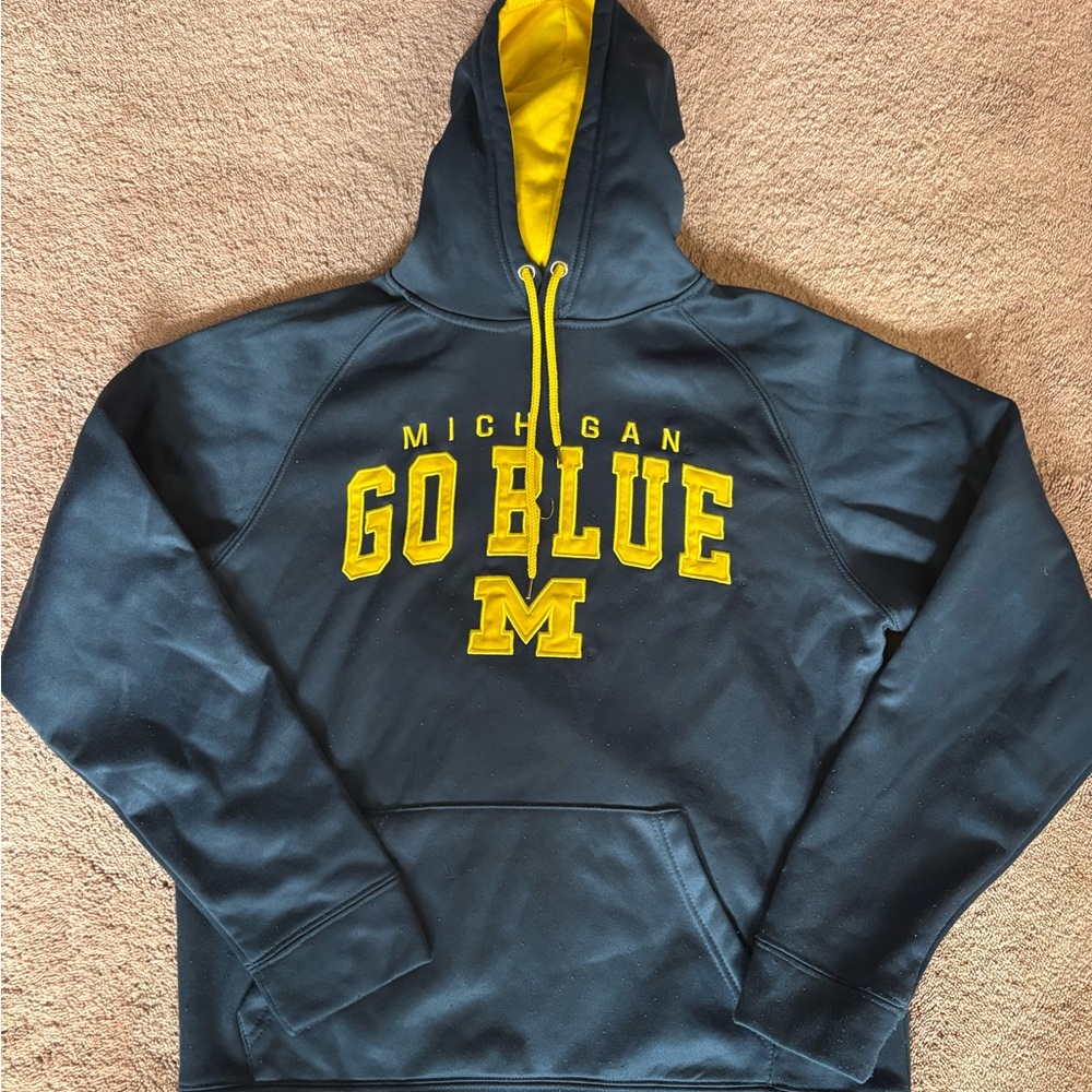 Colosseum Navy and‎ Yellow Hoodie